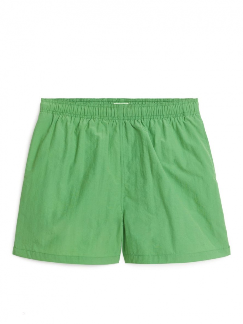 Pantaloni Scurti Arket Swim Barbati Verzi Deschis | Romania-OWNZ50942