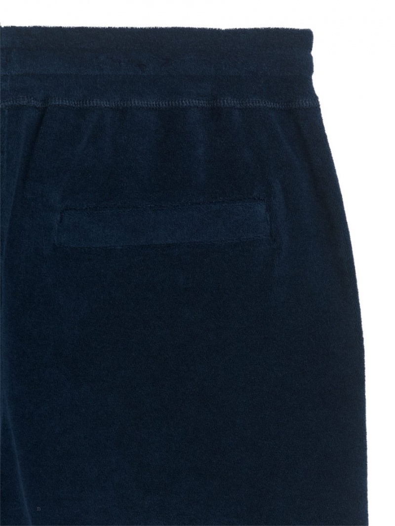 Pantaloni Scurti Arket Towelling Barbati Albastri Inchis | Romania-TJAG73128