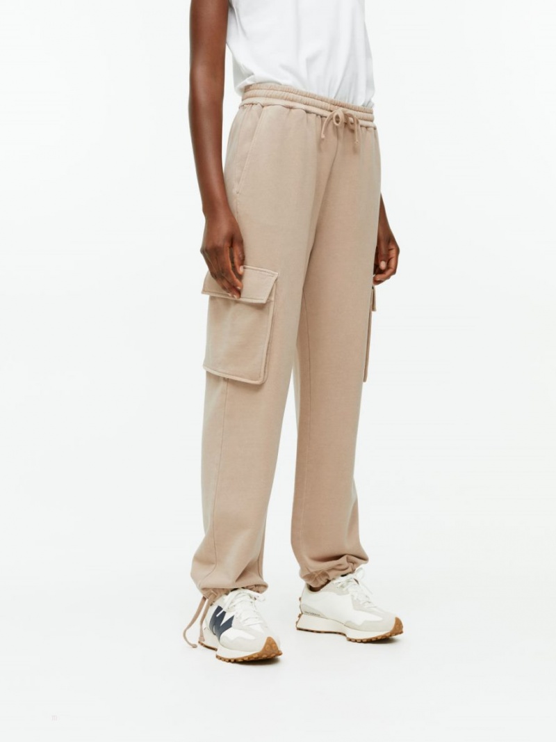 Pantaloni de Trening Arket Cargo Dama Bej | Romania-FHQK48592
