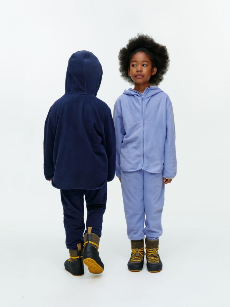 Pantaloni de Trening Arket Fleece Fete Albastri | Romania-GAOX93648