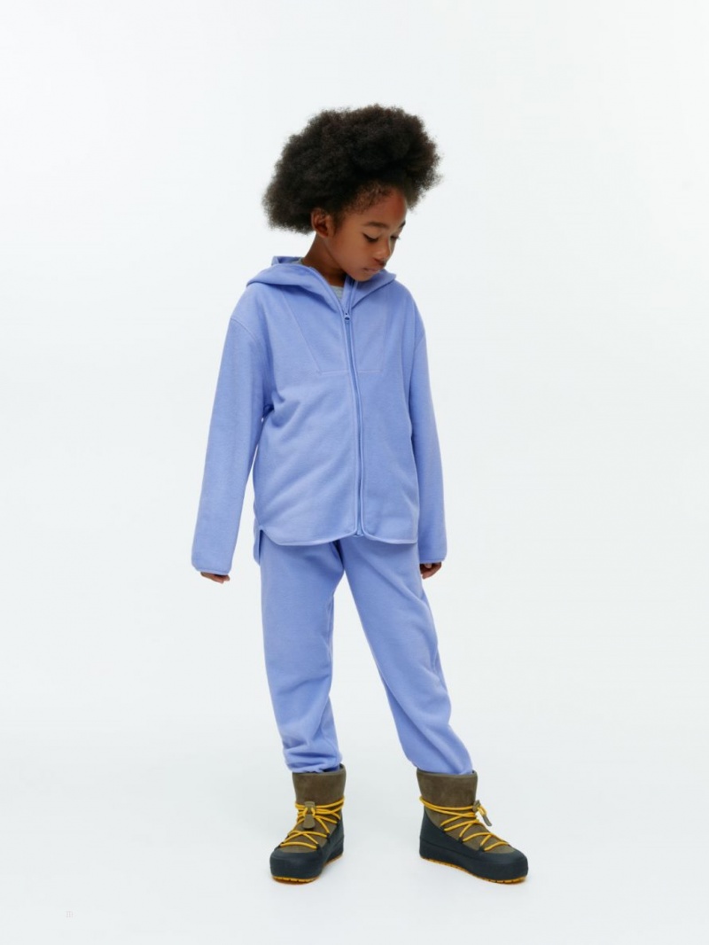 Pantaloni de Trening Arket Fleece Fete Albastri | Romania-GAOX93648