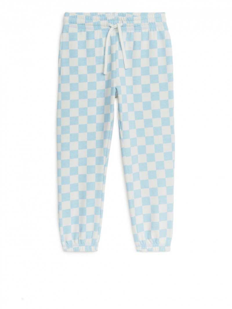 Pantaloni de Trening Arket French Terry Baieti Albastri | Romania-QZXM30729