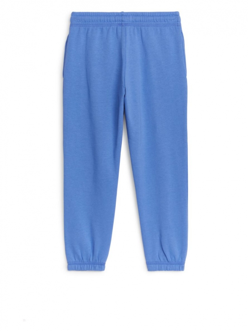 Pantaloni de Trening Arket French Terry Fete Albastri | Romania-YDSX29504