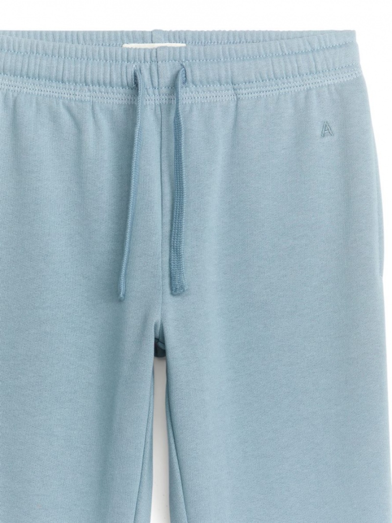 Pantaloni de Trening Arket French Terry Fete Albastri | Romania-PQVY43079