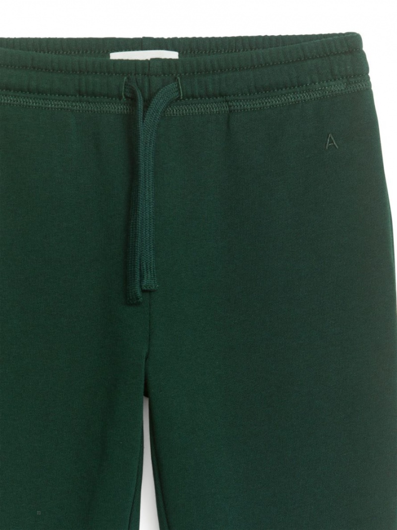 Pantaloni de Trening Arket French Terry Fete Verzi Inchis | Romania-CWAX82345