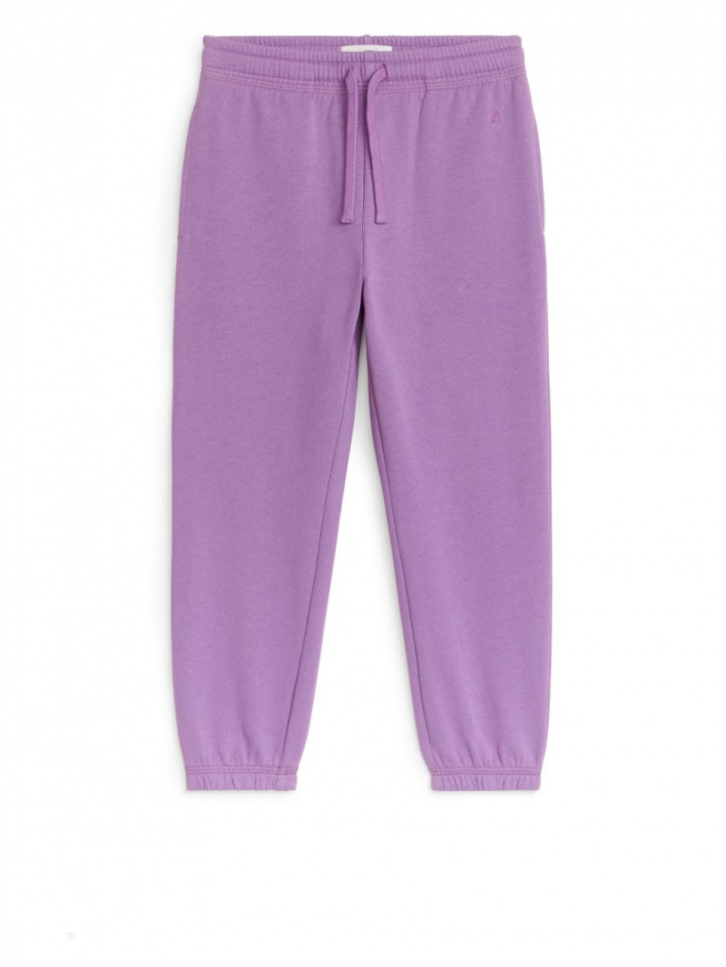 Pantaloni de Trening Arket French Terry Fete Violet | Romania-NXYM67814