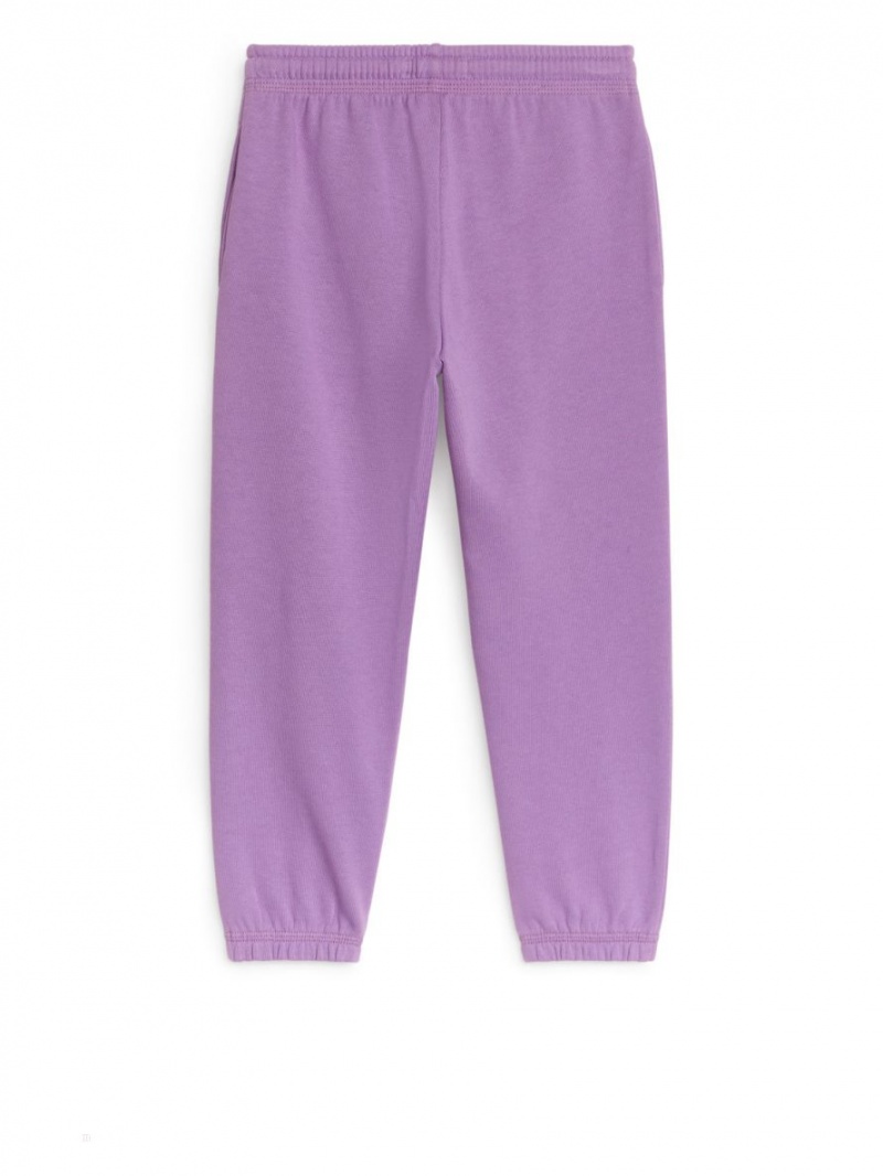 Pantaloni de Trening Arket French Terry Fete Violet | Romania-NXYM67814