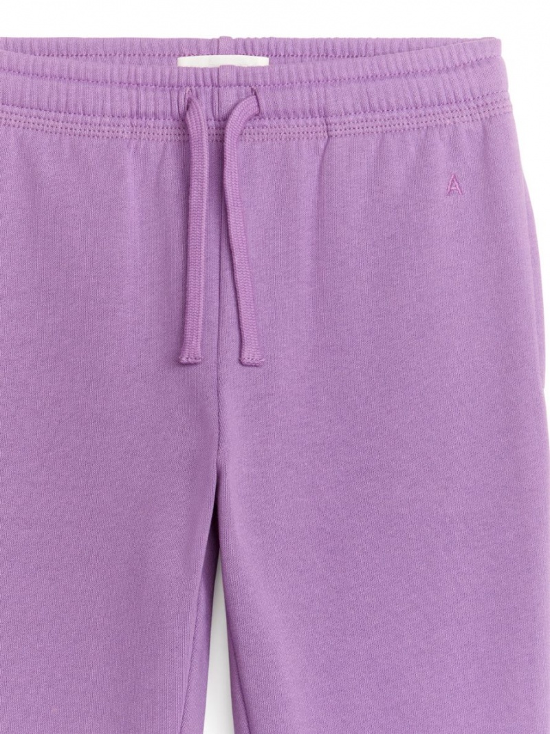 Pantaloni de Trening Arket French Terry Fete Violet | Romania-NXYM67814