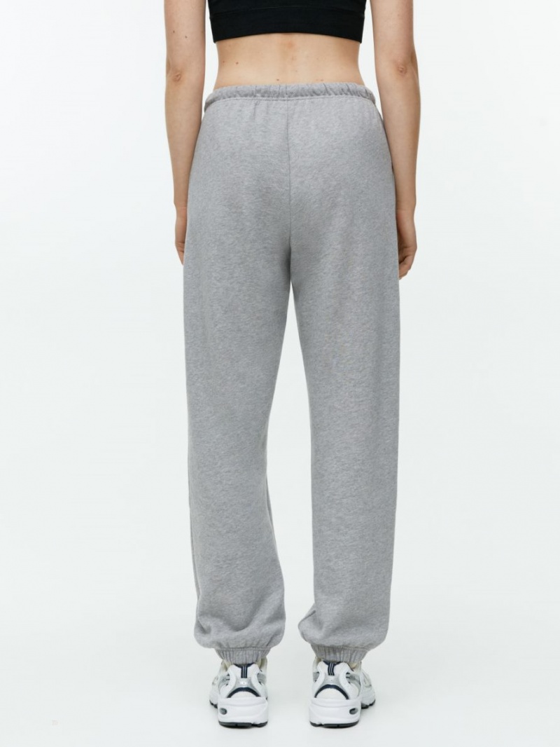 Pantaloni de Trening Arket Relaxed Bumbac Dama Gri | Romania-EABG05879