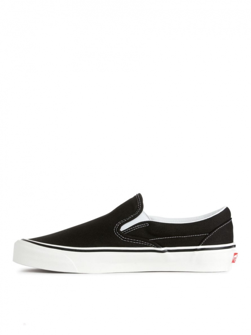 Pantofi Slip On Arket Vans Anaheim Clasici Barbati Negrii | Romania-PSUQ40132