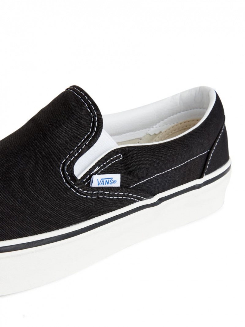 Pantofi Slip On Arket Vans Anaheim Clasici Barbati Negrii | Romania-PSUQ40132
