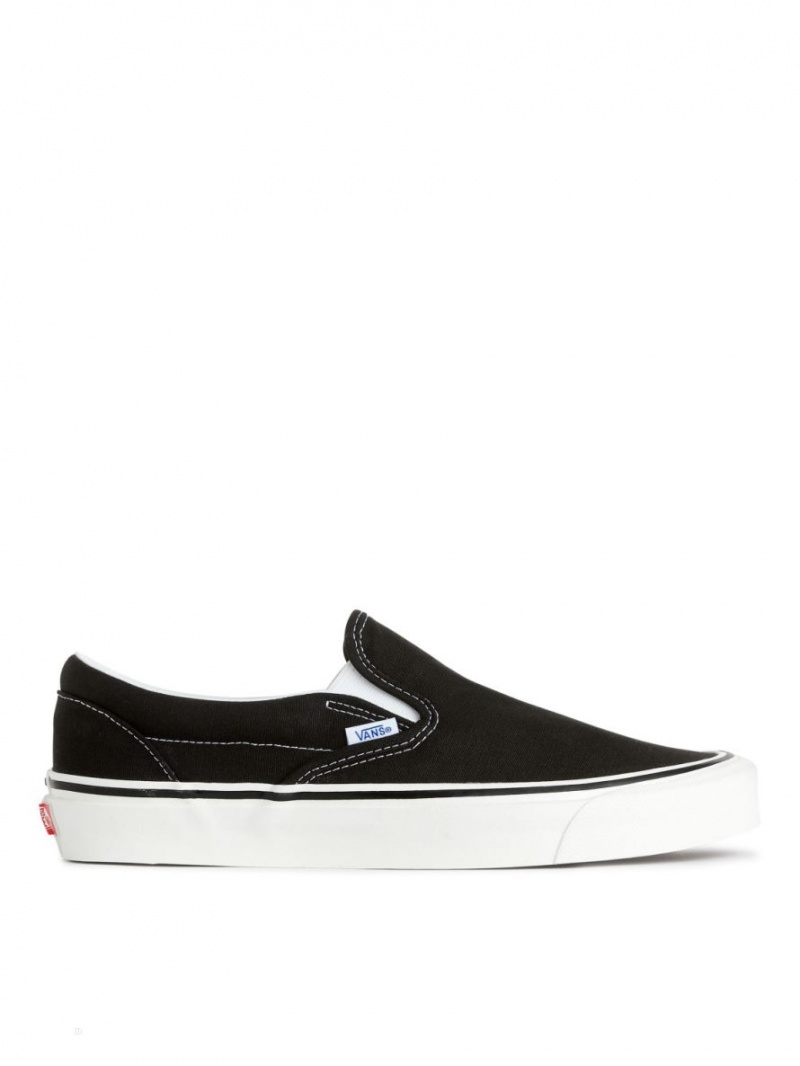 Pantofi Slip On Arket Vans Anaheim Clasici Barbati Negrii | Romania-PSUQ40132