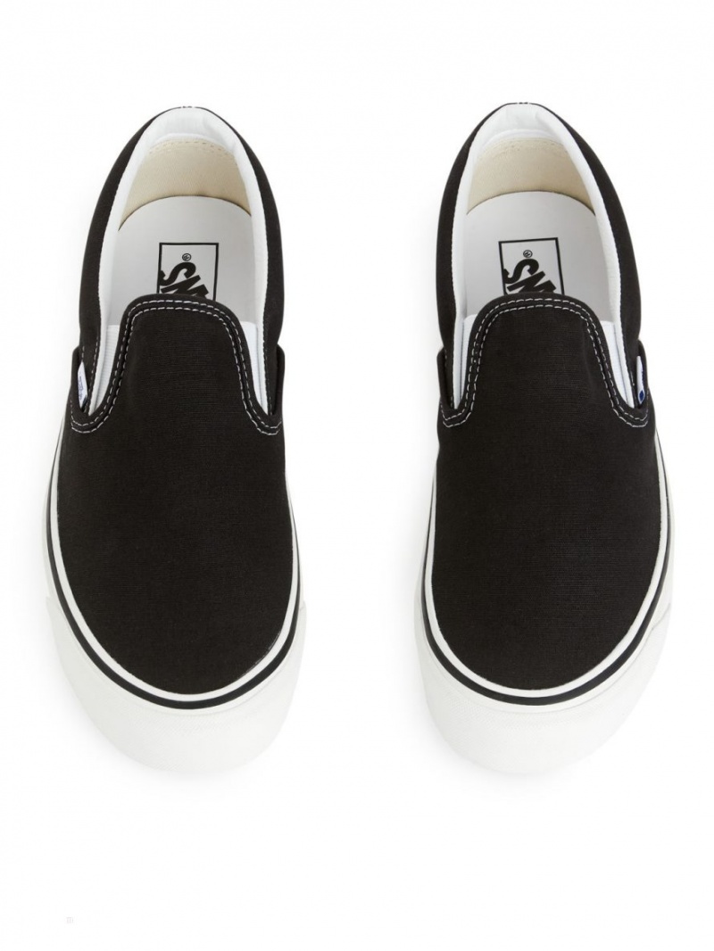 Pantofi Slip On Arket Vans Anaheim Clasici Dama Negrii | Romania-SHZL26938