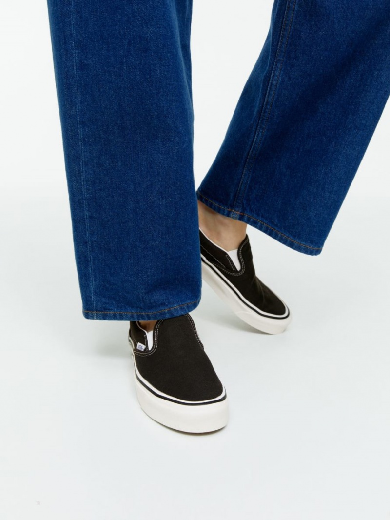 Pantofi Slip On Arket Vans Anaheim Clasici Dama Negrii | Romania-SHZL26938