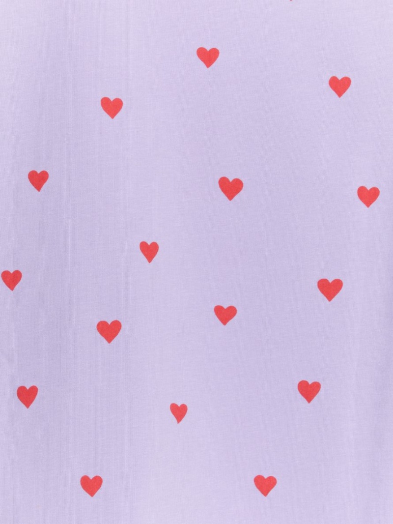Pijama Arket Jersey Pyjama Set Fete Violet | Romania-EJRN43028