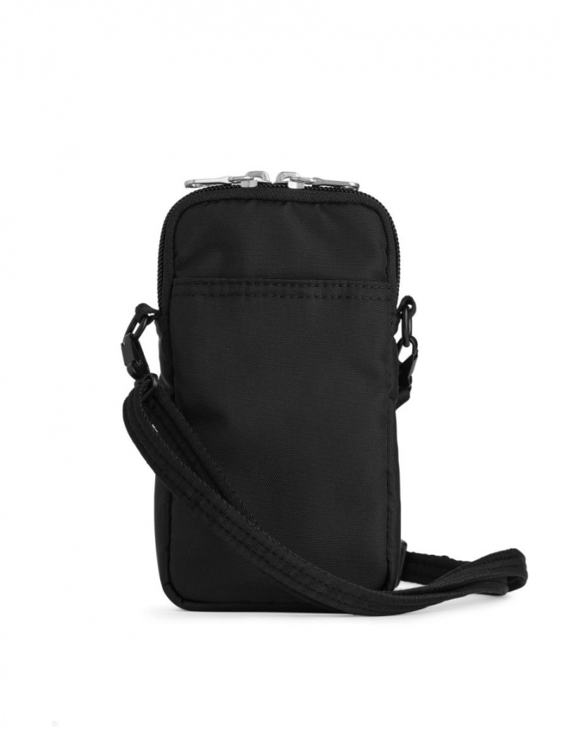 Pouches Arket Shoulder Barbati Negrii | Romania-MPNZ05176