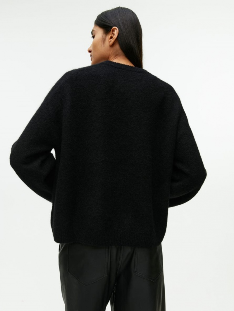 Pulover Arket Alpaca Blend Dama Negrii | Romania-JOEB05213