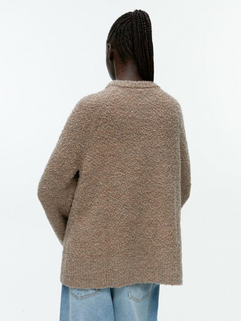 Pulover Arket Bouclé Dama Maro | Romania-VUCR28176