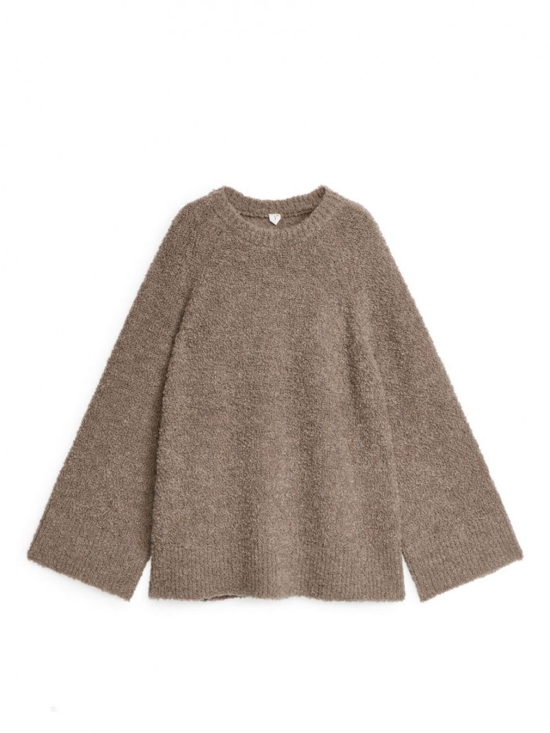 Pulover Arket Bouclé Dama Maro | Romania-VUCR28176