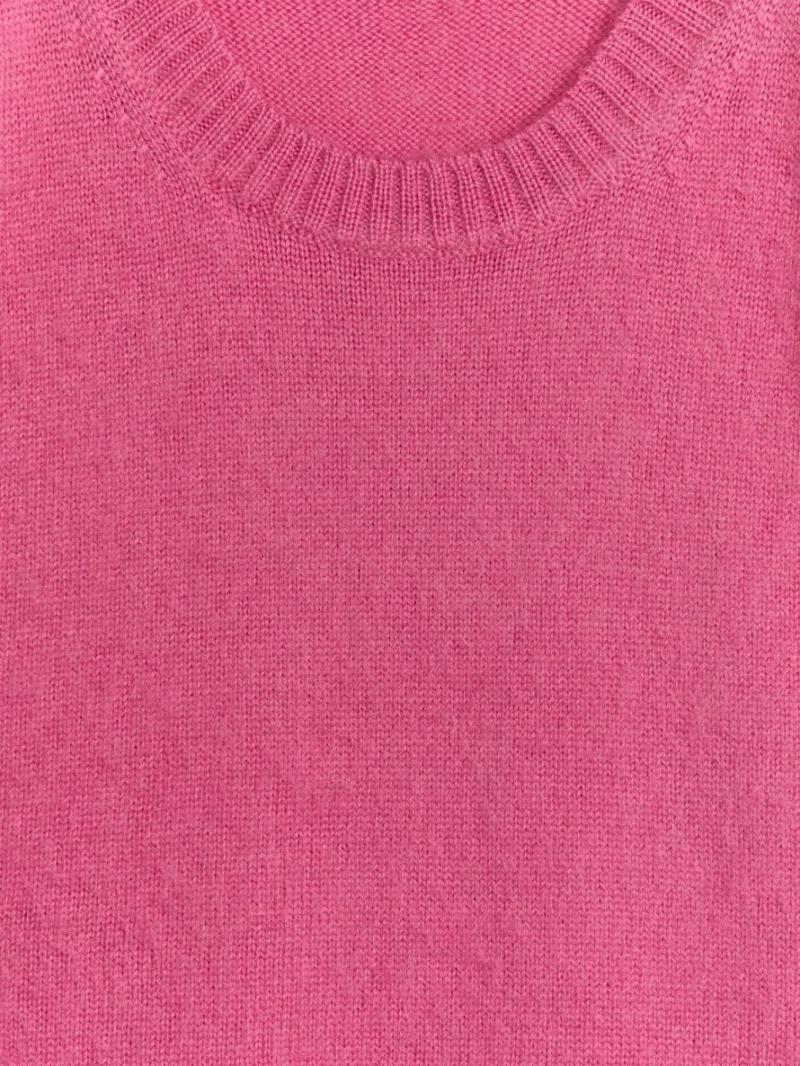 Pulover Arket Brushed Lână Barbati Roz | Romania-BIWG48596