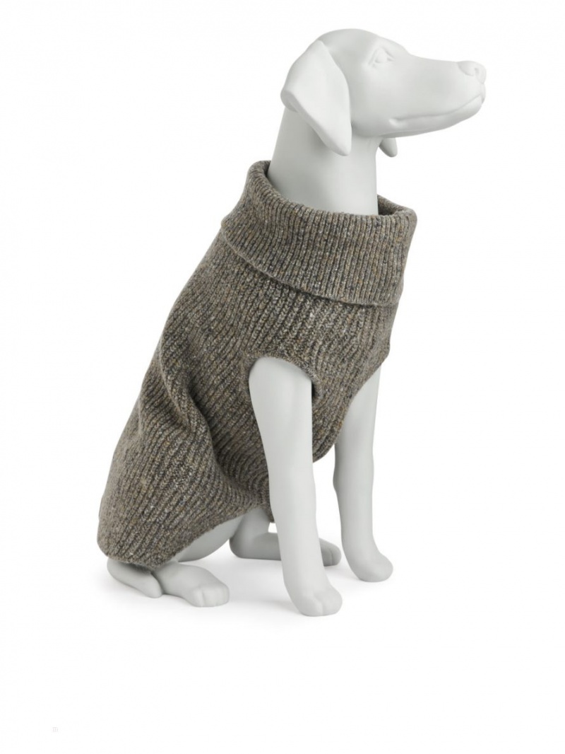 Pulover Arket Dog Tricotate Barbati Maro | Romania-WYEN41893