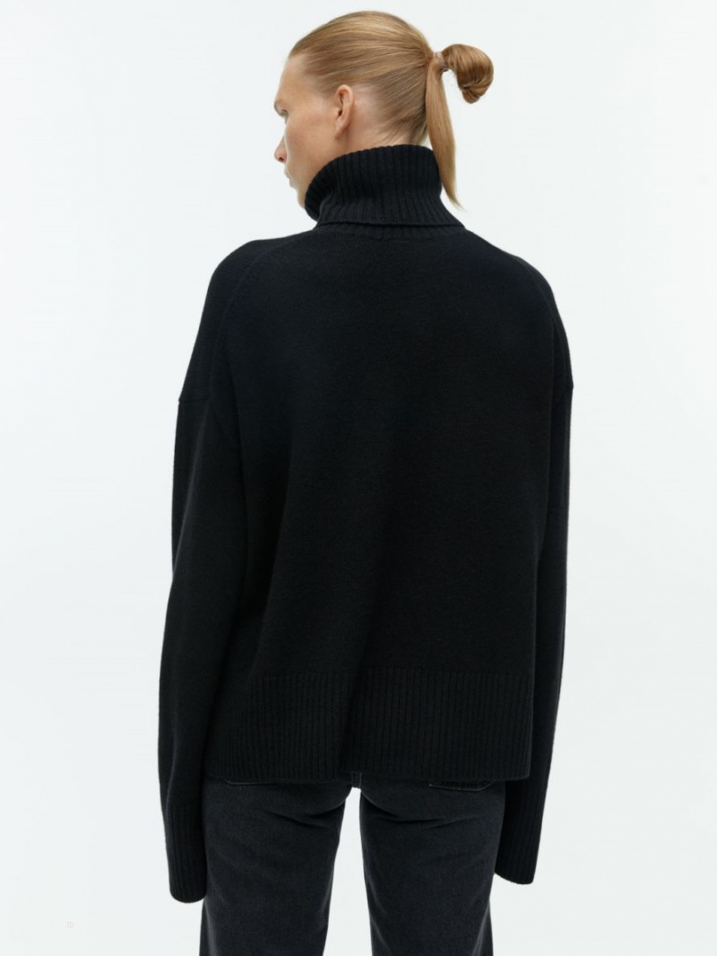 Pulover Arket Roll-Neck Cashmere Dama Negrii | Romania-BAOQ91473