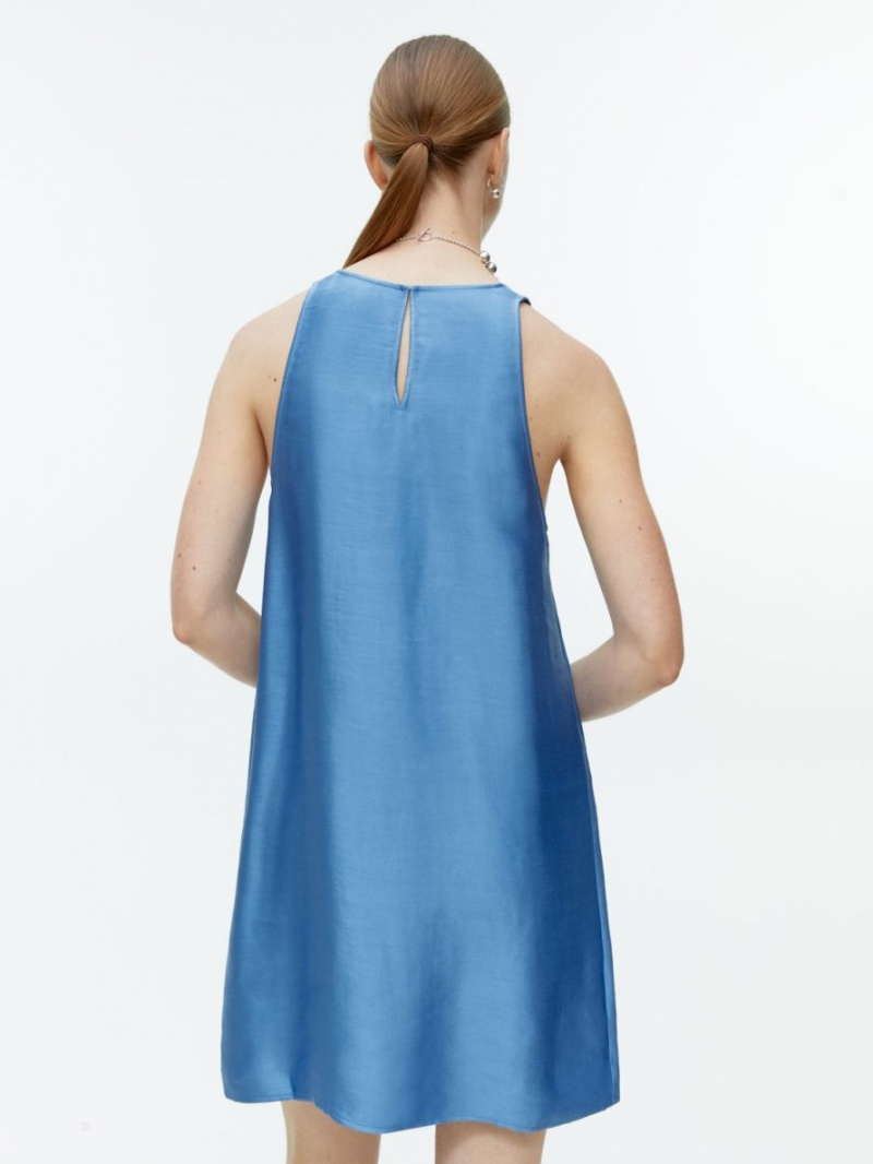 Rochie Arket Boxy Mini Dama Albastri | Romania-EMOI65409