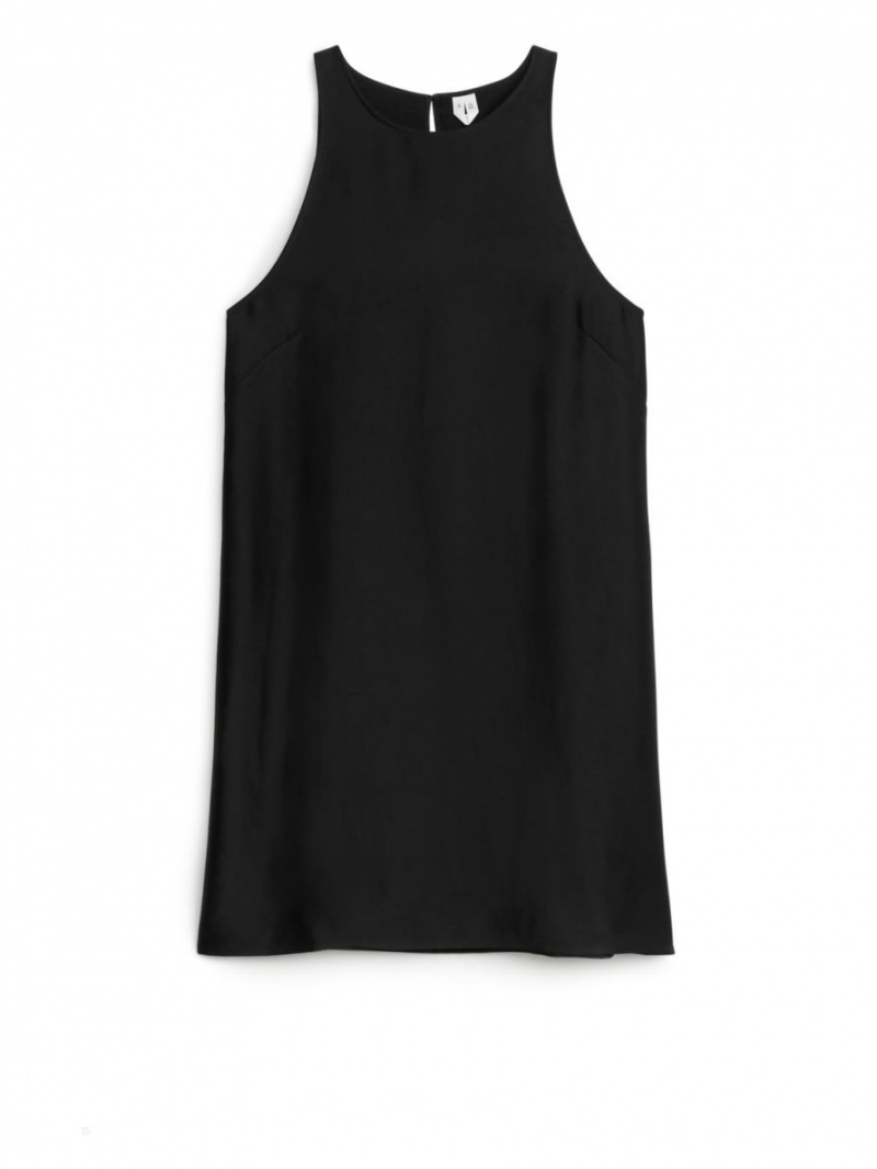 Rochie Arket Boxy Mini Dama Negrii | Romania-QNEM91283