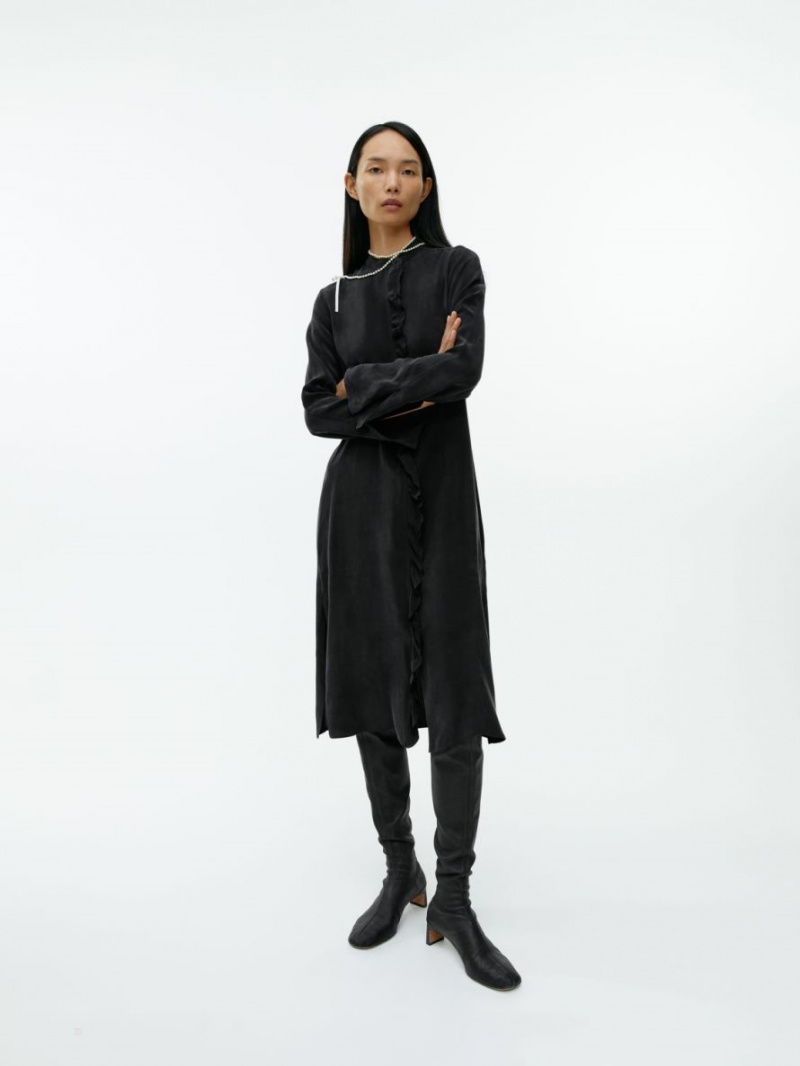 Rochie Arket Frill Dama Negrii | Romania-XORN23840