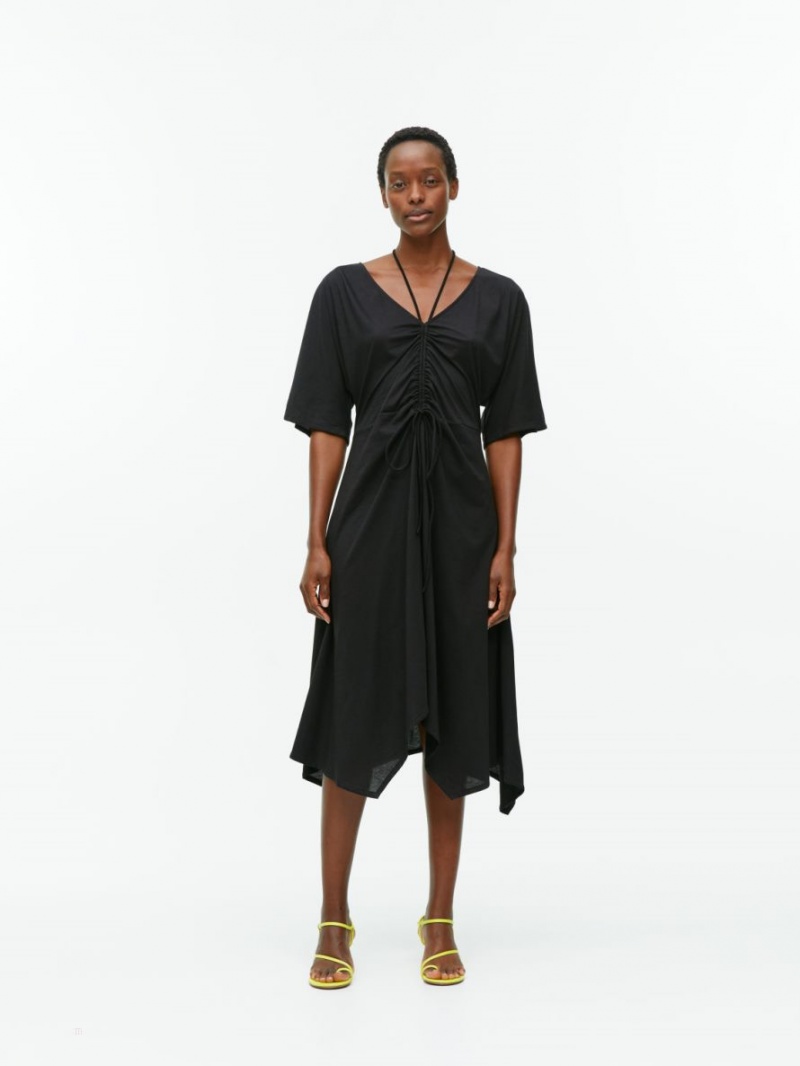Rochie Arket Midi Jersey Dama Negrii | Romania-ATXW68750