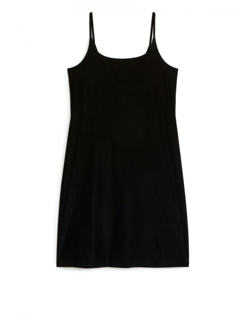 Rochie Arket Nailon Slip Dama Negrii | Romania-ISAZ81672