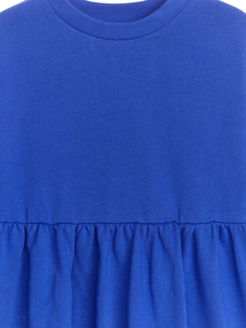 Rochie Arket Oversized Sweatshirt Fete Albastri | Romania-IHUP07412