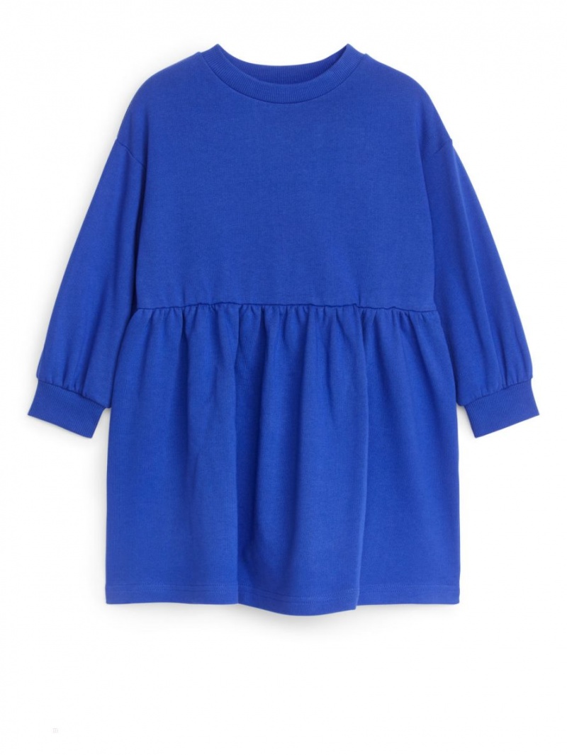 Rochie Arket Oversized Sweatshirt Fete Albastri | Romania-IHUP07412