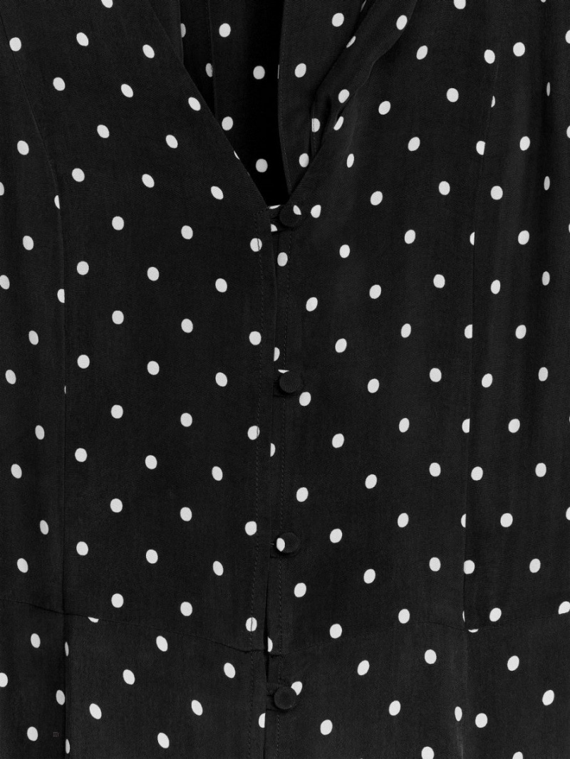 Rochie Arket Scarf-Detail Maxi Dama Negrii | Romania-TKXV19403