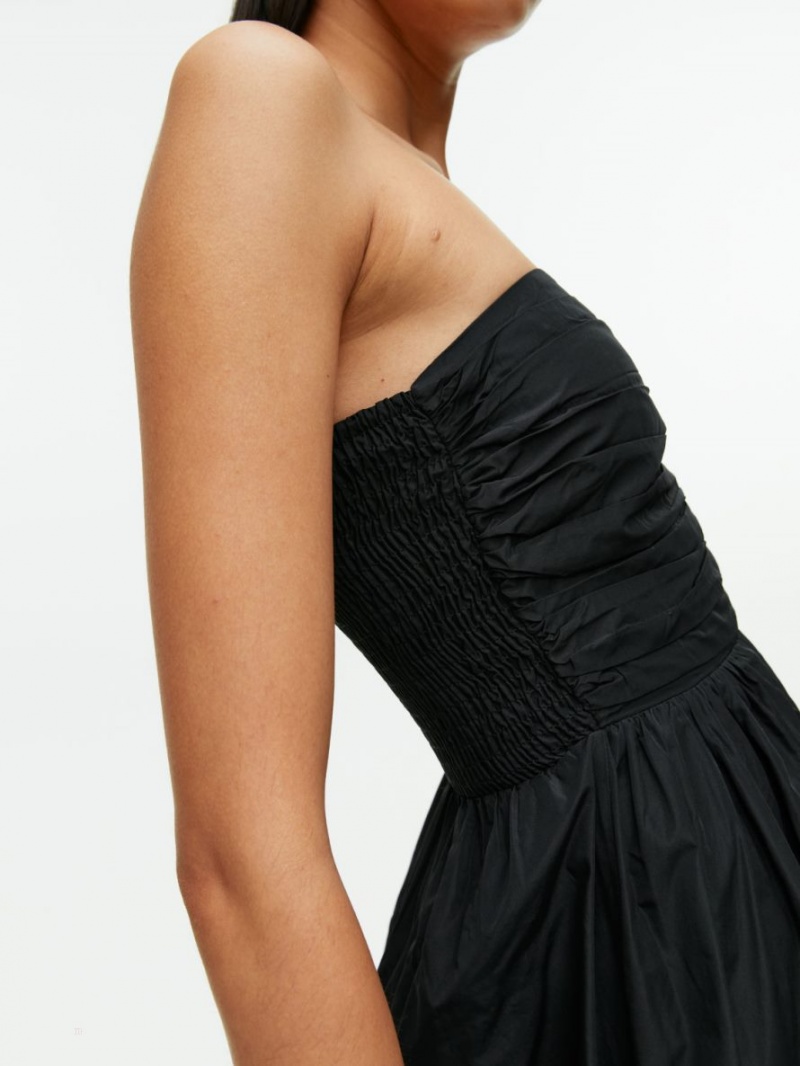 Rochie Arket Taffeta Tube Dama Negrii | Romania-KBST63485