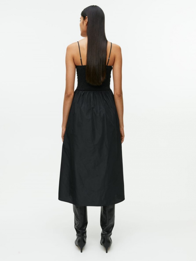 Rochie Arket Taffeta Tube Dama Negrii | Romania-KBST63485