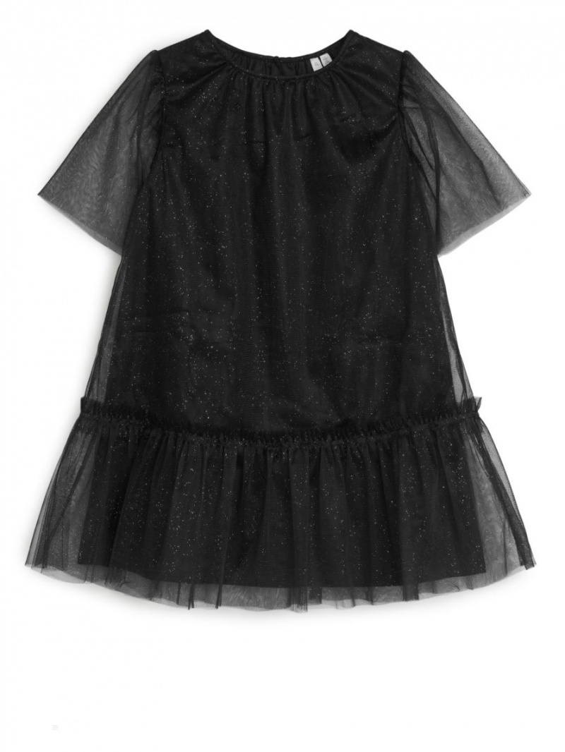 Rochie Arket Tulle Fete Negrii | Romania-EKBX60932