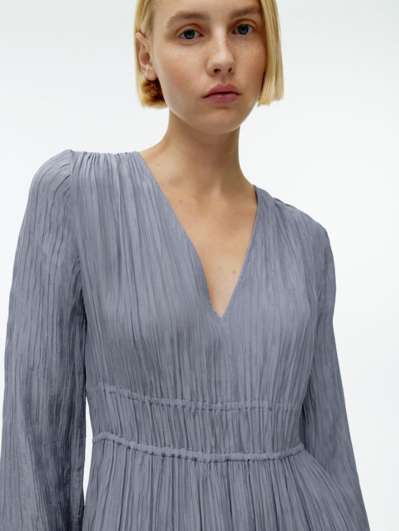 Rochie Arket V-Neck Dama Violet | Romania-MRAX32617