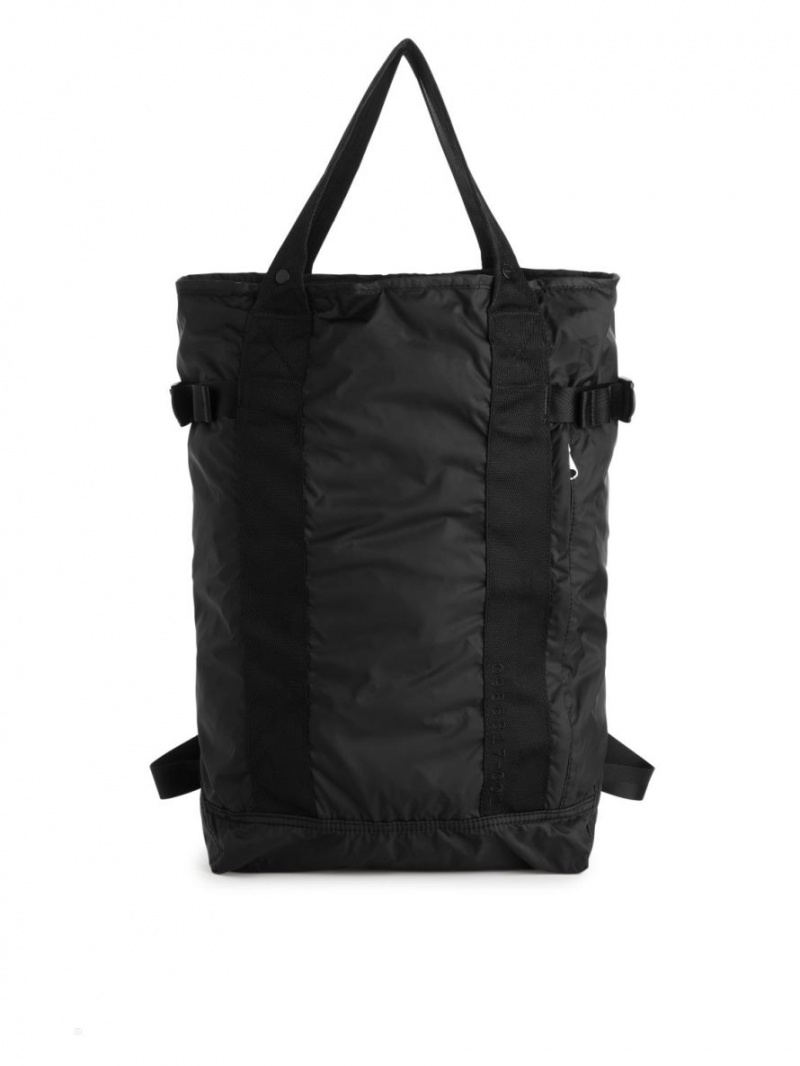 Rucsac Arket Packable 2-Way Barbati Negrii | Romania-EAJV48759