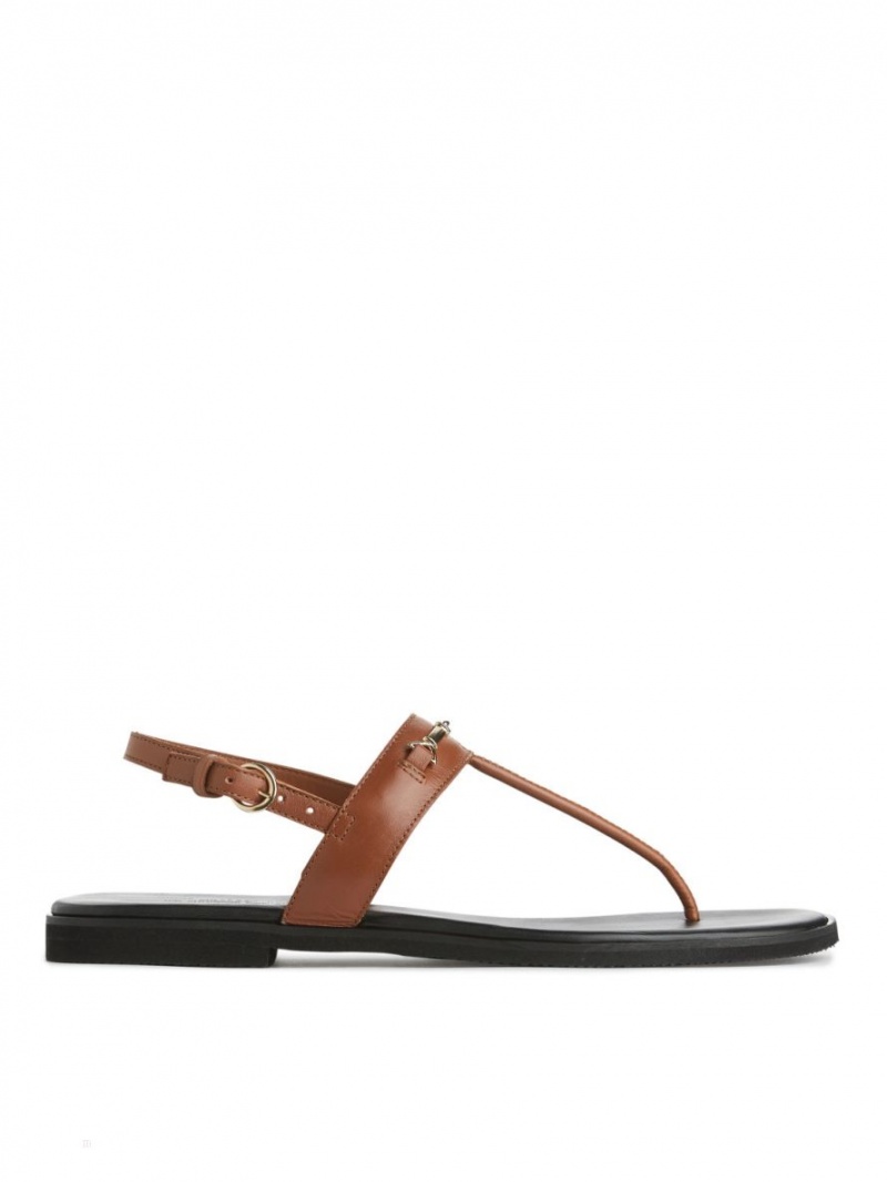Sandale Arket Piele Tanga Dama Maro | Romania-ERAF29816