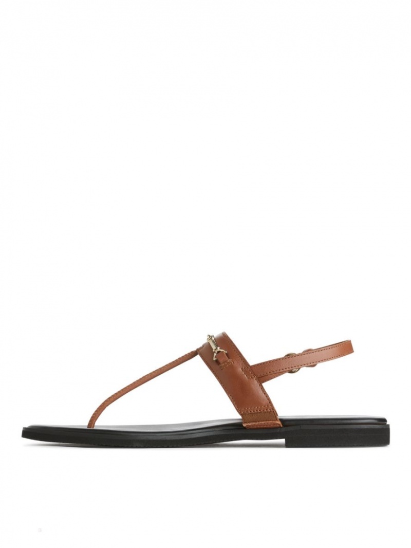Sandale Arket Piele Tanga Dama Maro | Romania-ERAF29816