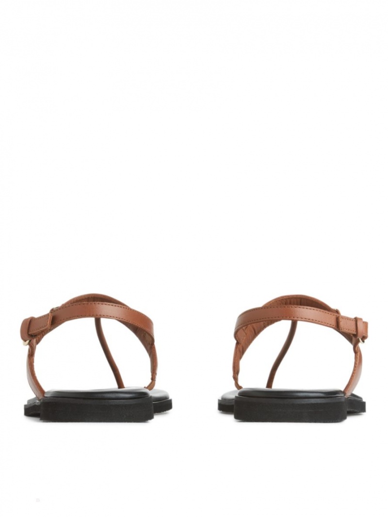 Sandale Arket Piele Tanga Dama Maro | Romania-ERAF29816