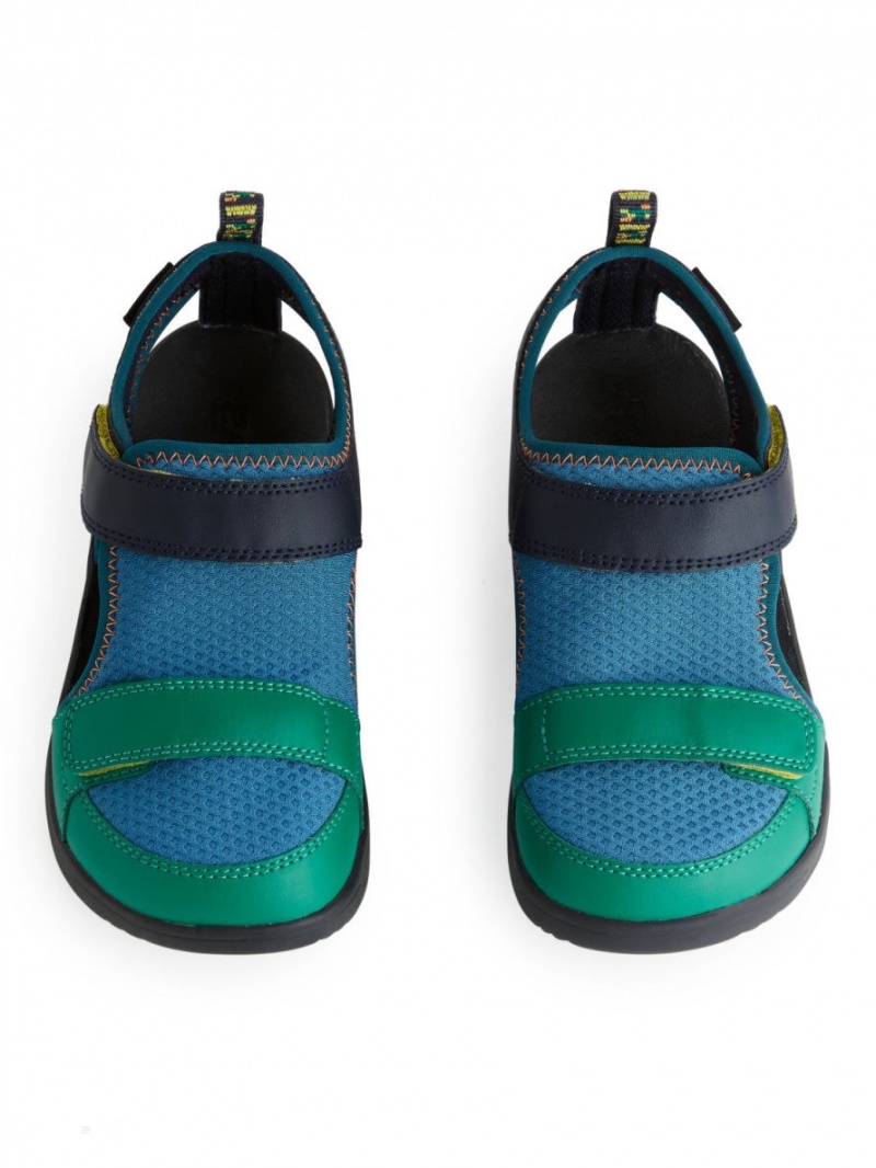 Sandale Arket Teva Hurricane Seekado Fete Albastri Verzi | Romania-CGFJ63048