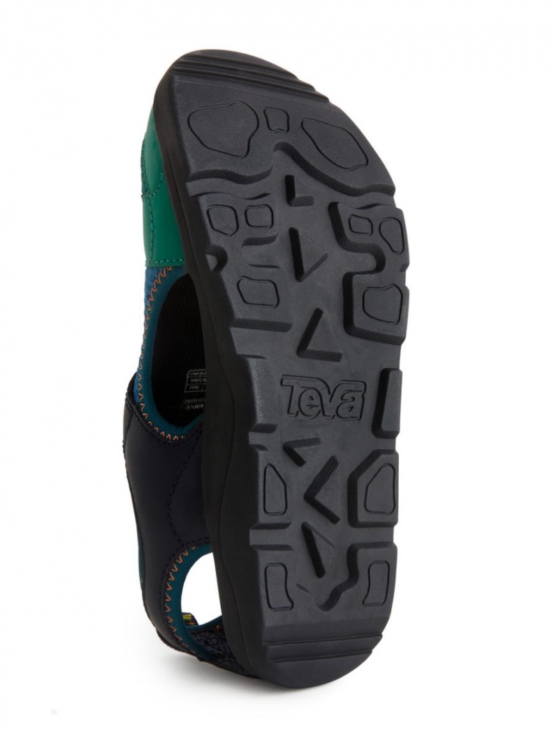 Sandale Arket Teva Hurricane Seekado Fete Albastri Verzi | Romania-CGFJ63048