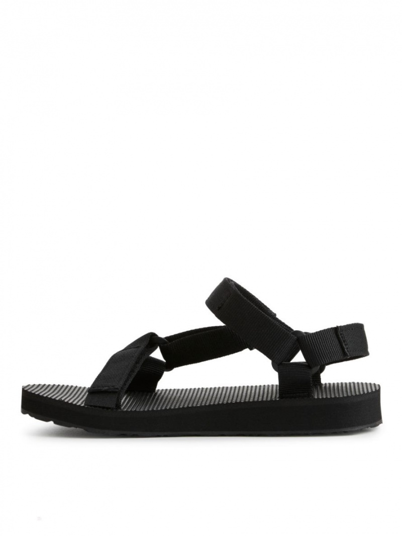 Sandale Arket Teva Original Universal Dama Negrii | Romania-IFBT94537