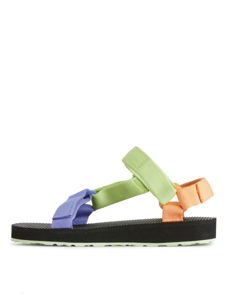 Sandale Arket Teva Original Universal Junior Fete Negrii | Romania-FRAB74801