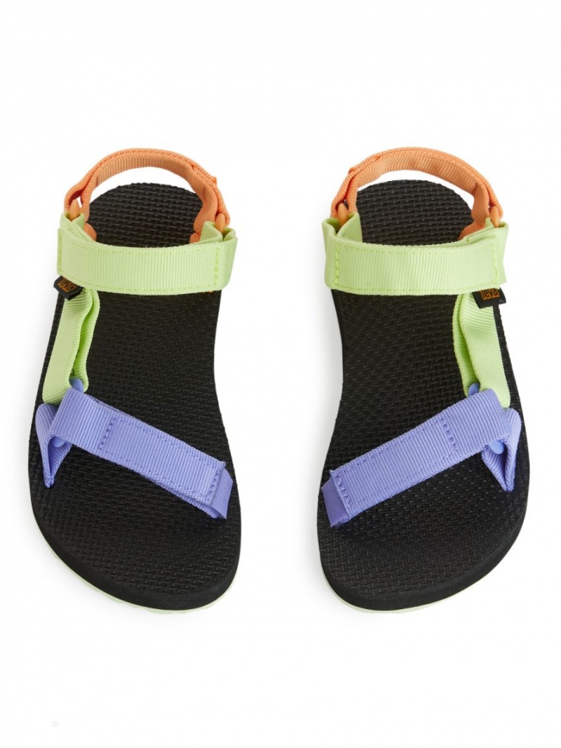 Sandale Arket Teva Original Universal Junior Fete Negrii | Romania-FRAB74801