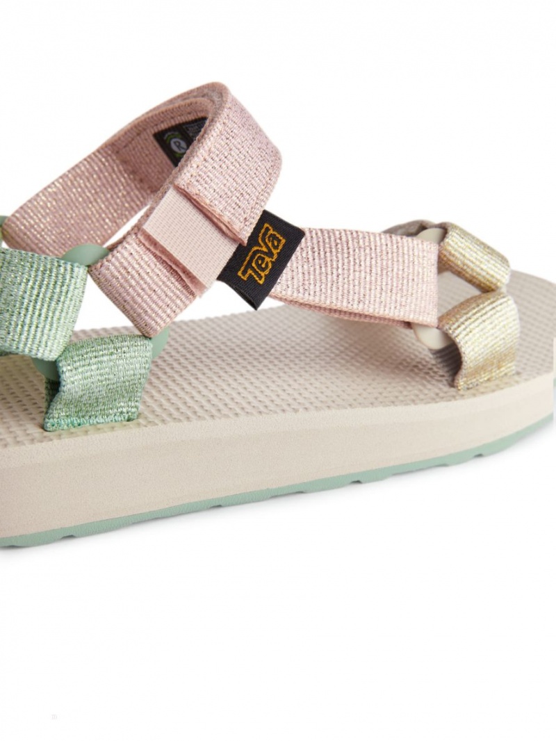 Sandale Arket Teva Original Universal Metallic Fete Metal Colorati | Romania-DMXH80746