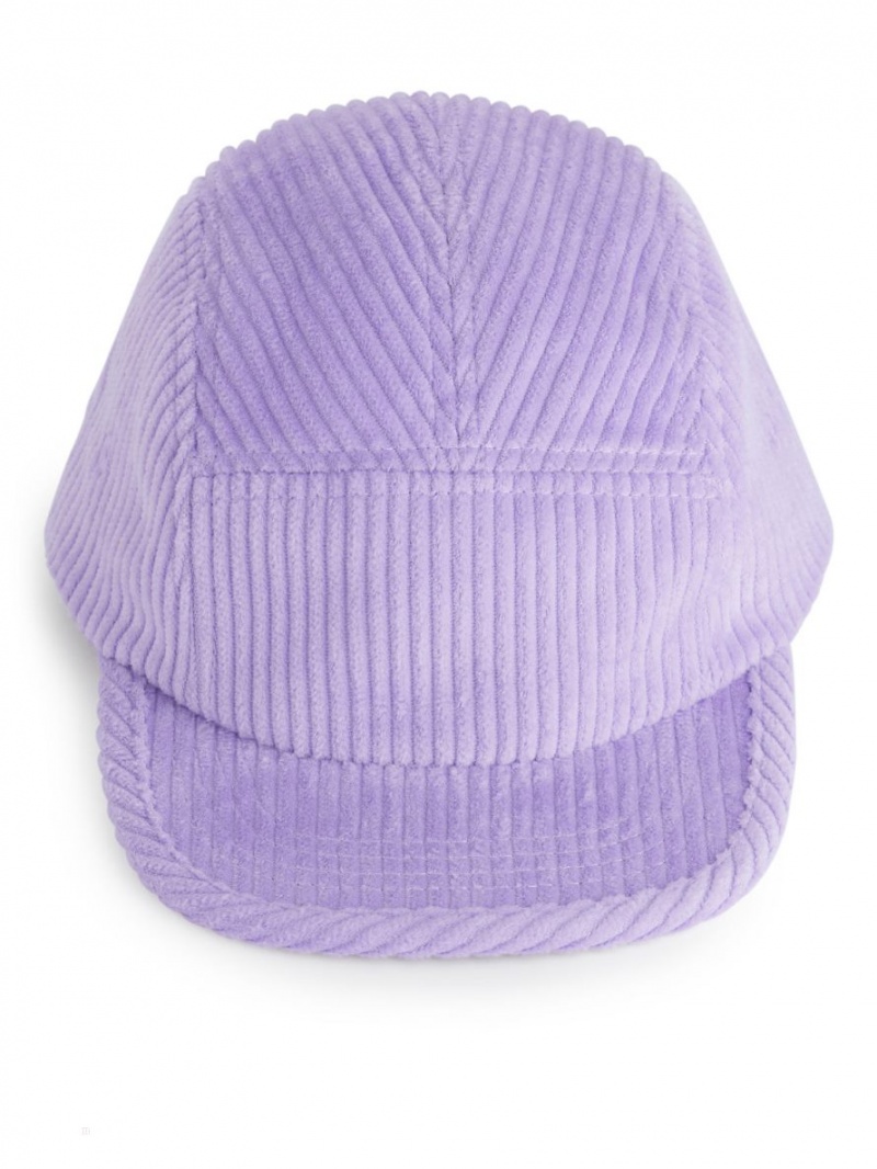 Sapca Arket Corduroy Fete Violet | Romania-FRGY69430