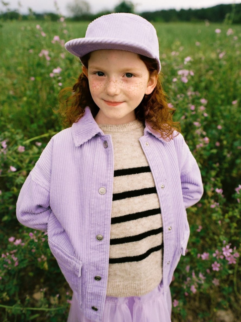 Sapca Arket Corduroy Fete Violet | Romania-FRGY69430